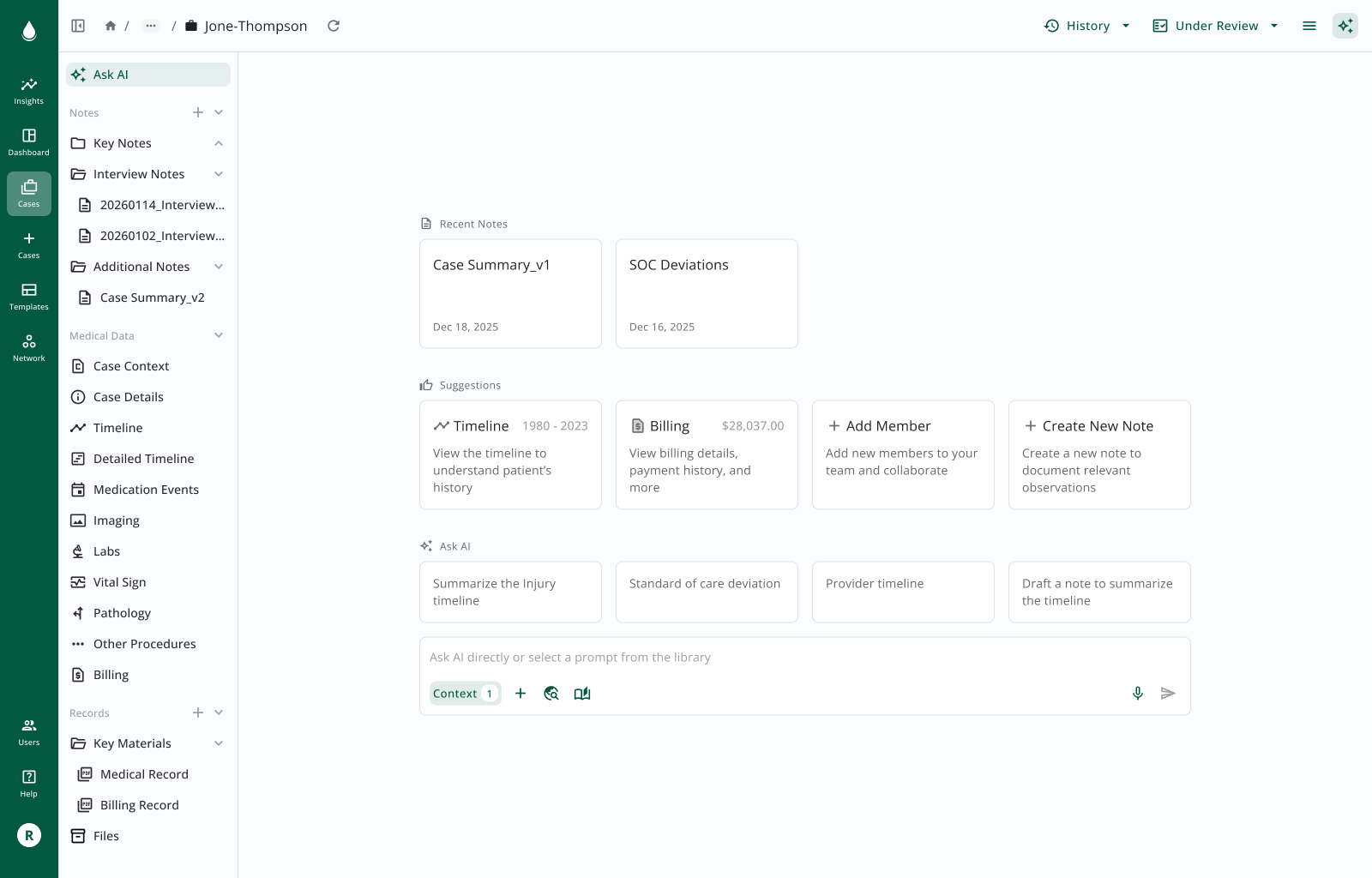 Multi-panel workspace screenshot 1