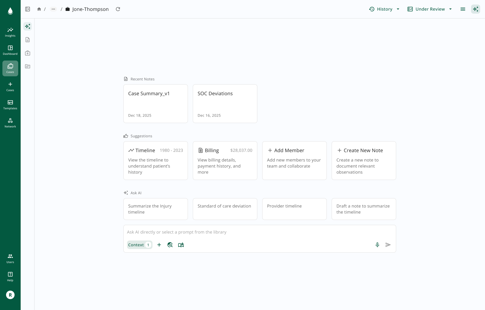 Multi-panel workspace screenshot 2